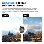 Freewell DJI Mavic 4 Pro GND Filters Balance Exposure In Bright Skies and Landscapes,Drone Lens Filters Photography Accessories