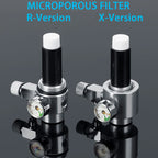 ZRDR Fish Tank CO2 Generator Steel Cylinder Single/Double Gauge Valve Electromagnetic Valve Fish Tank CO2 Generator Accessories