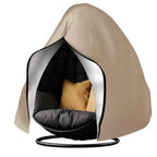 Waterproof Patio Hanging Egg Chair Cover Windproof Swing Egg Chair Cover Egg Chair Slipcover With Zipper and Adjustable Hem Cord