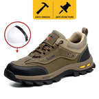 New men's safety shoes, puncture resistant work shoes, men's protective shoes, wear-resistant work boots  Tactical Boots