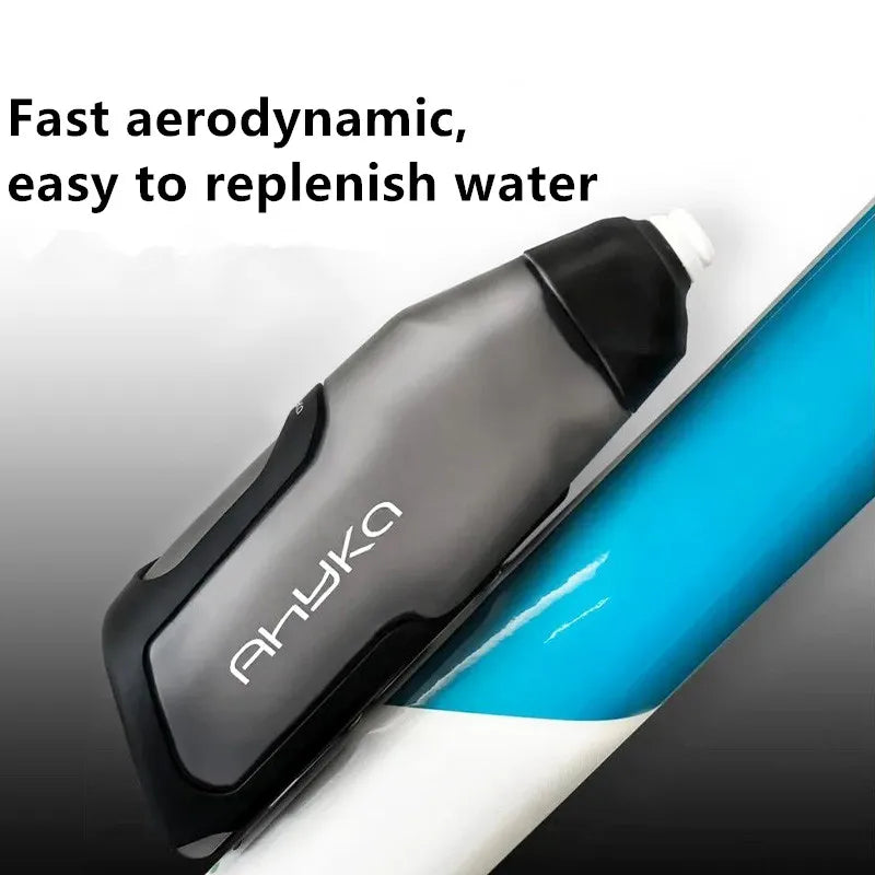 Bicycle Water Bottle Aerodynamic Water Bottle Bracket Set MTB Road Bike Frame Down Tube Riding Water Kettle Bicycle Accessories