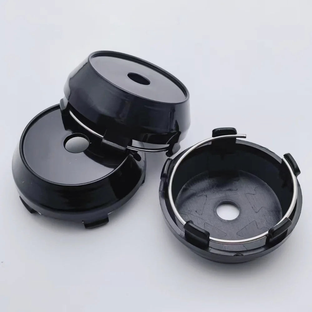 4pcs 60mm 64mm 65mm 68mm 69mm Universal Blank Car Wheel Center Caps Hub High Cap No Badge Hubcaps Rim Dust Cover Car Accessories