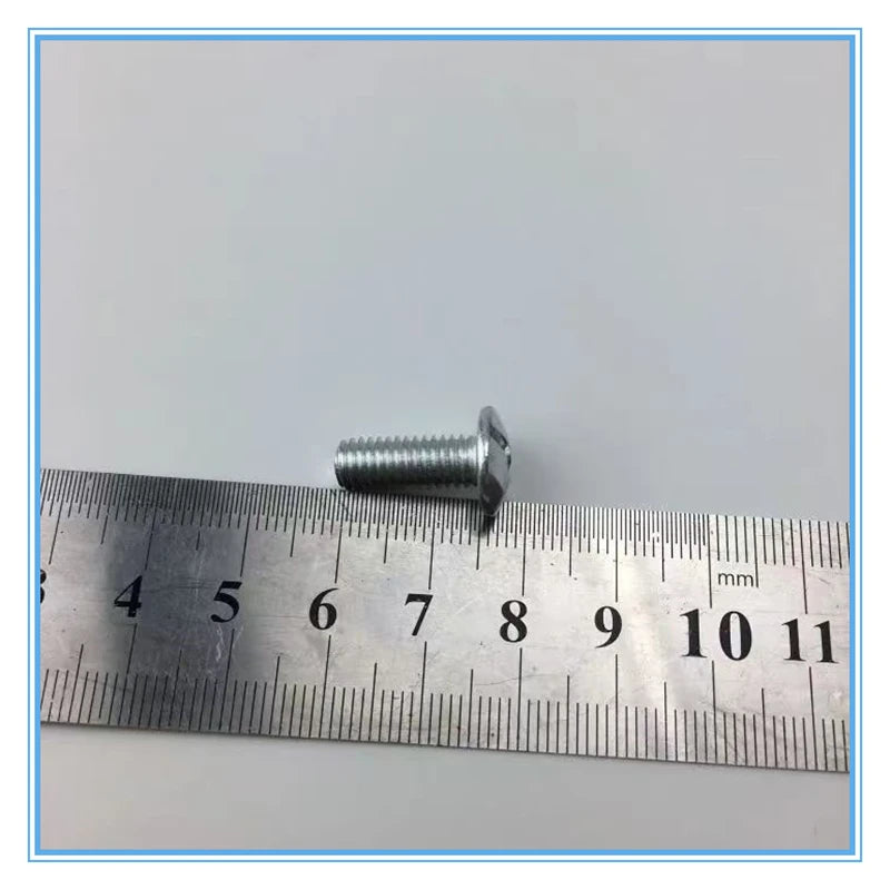 100Pcs Carbon steel Network Storage Server Cabinet Screw Rack Mount Cage Nut Bolt Washer M5 M6x16 for Server Shelve Router