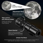 Lightdow 420-800mm f/8.3-f16 Manual Telephoto Zoom Lens for Canon EOS R1 80D T3 T4 T5i T6 Nikon Sony Olympus Pentax DSLR Cameras