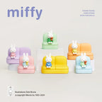 Kawaii Miffys Cartoon Surrounding Sofa Mobile Phone Stand Fashion Play Model Hand Desk Decoration Anime Doll Toy Kids Xmas Gifts