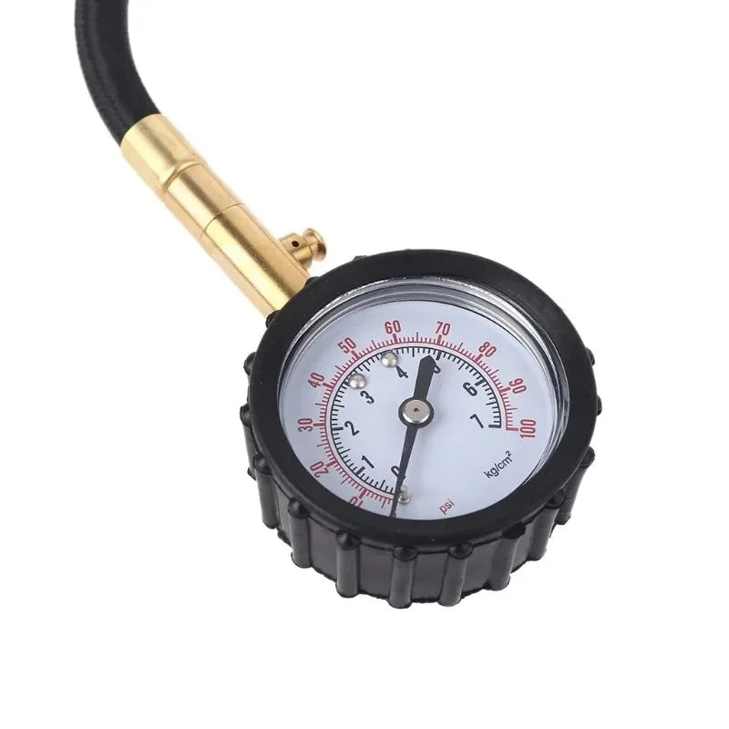 Tire Pressure Gauge Professional Rapid Air Down Tire Deflator Pressure Gauge Tire Air Down Tool Inflating Tube Hose Deflation