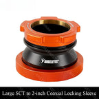 Large SCT to 2-inch Coaxial Lockable Full-Pass Optical Interface for Celestron C925/C11/C14HD Connects to 2-inch Astronomical