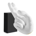 White with box