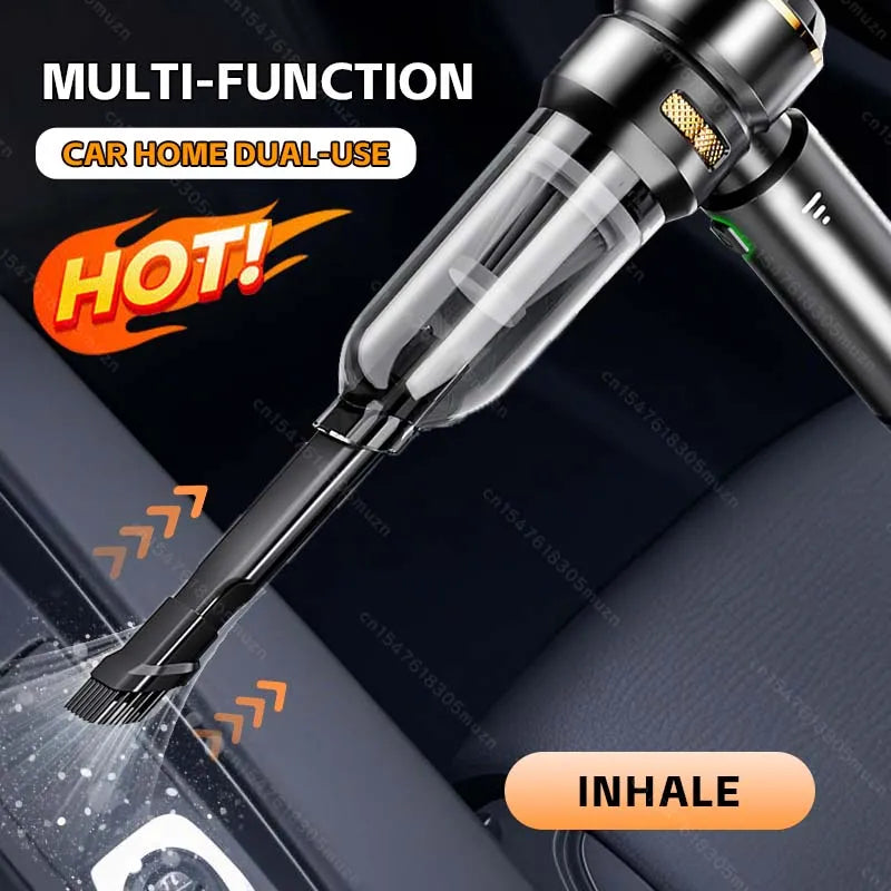 Car Vacuum Cleaner High Power Portable Handheld Wireless Brushless Motor Cleaning Machine Powerful Air Duster for Home Appliance