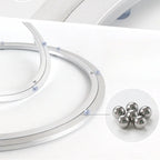 4/6/8/10/12/14/16 Inches Aluminum Ball Bearing Turntable Bearings Swivel Plate Smooth Swivel Plate Rotating Table Rotating Round