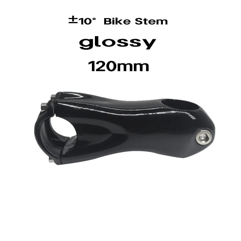 Bicycle Stem Carbon MTB/Road Bike ±10 degrees Stems 80/90/110/110/120/130mm 28.6 mm fork  31.8mm handlebar bike frame parts