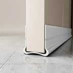 PVC Flexible Door Bottom Seal Strip Under Door Draft Stopper Weatherproof Soundproof Gap Cover Weatherstrip for Indoor Outdoor