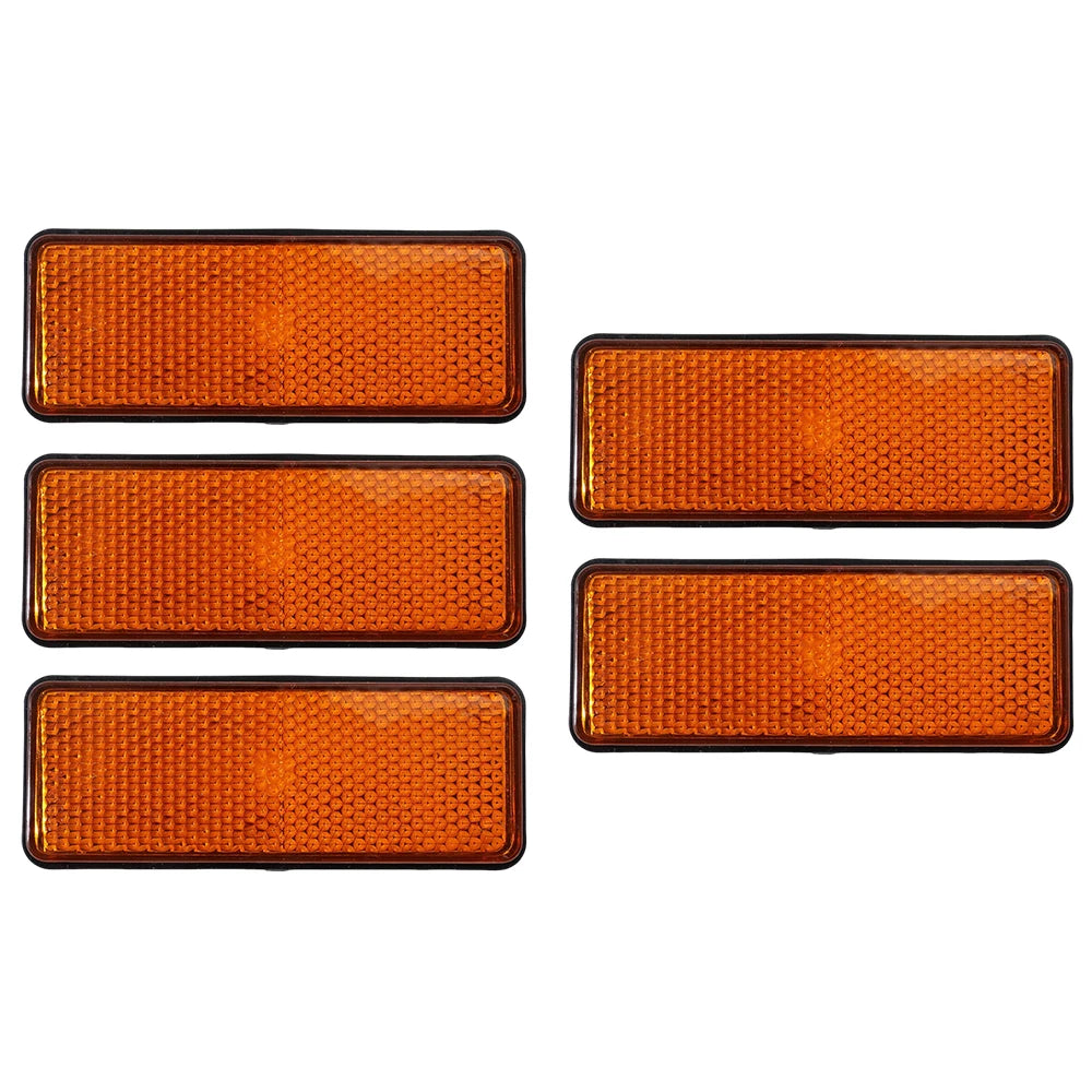 Electric Scooter Rear Reflector Night Safety Warning Plate Waterproof High Bright Universal Motorcycle Car Truck Trailer Parts