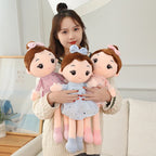 Angel Girl Plush Doll Stuffed Toy with Dress, Blue/Pink/Purple, 45/60/70cm