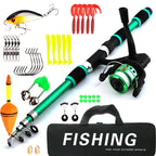 Ultra short rod wheel set 1.8m children's fishing rod and gear set