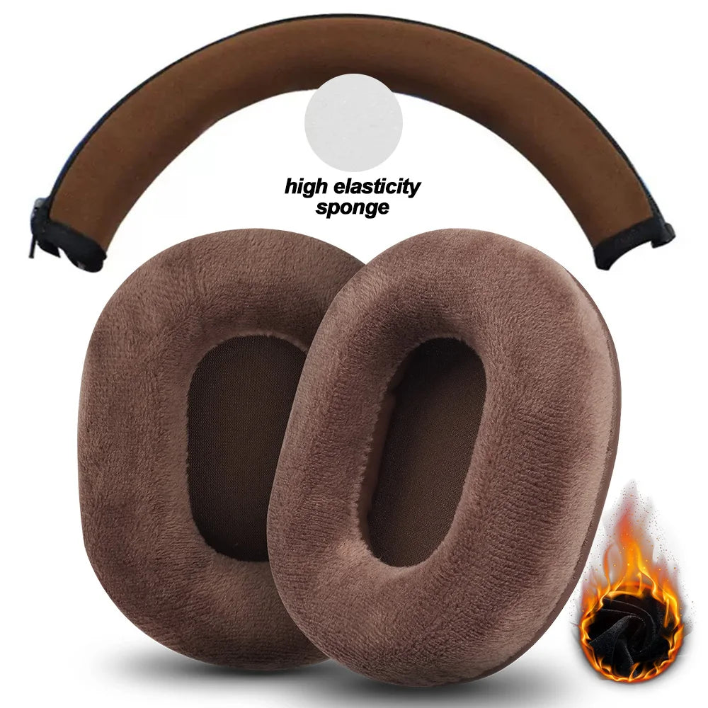 Audio-Technica replacement ear pads 100x80mm for ATH-MSR7b M50X M40X M30X M20X M10X