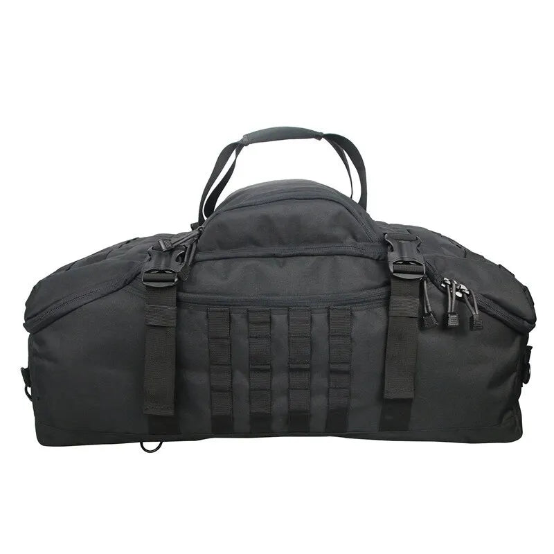 LQARMY Tactical Molle Camping Backpack 45L/80L, Black/Brown/OD Green/OCP Multicam
