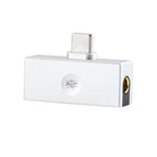 Kiwi Ears Allegro Mini Portable DAC/Amp USB-C to 3.5mm + 4.4mm, 32bit/384kHz, Silver