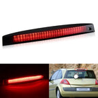 1X Third 3Rd Brake Light, LED Stop Lamp for Renault Megane MK II 2003-2008 Rear Tail Light, Red Shell OEM：8200175538