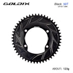 GOLDIX Road Bike Gravel Bike Single Chainring 110BCD Suitable for Shimano R7000 R8000 R8100 R9200 Suitable for Crank Power Meter