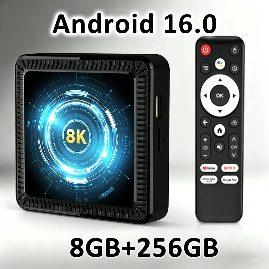 Q19 Smart TV Box Android 16 Allwinner H618 8GB 128GB 256GB Media Player Google Assistant BT6.0 Wifi 5G 8K Very Fast Set Top Box
