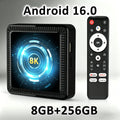 Q19 Smart TV Box Android 16 Allwinner H618 8GB 128GB 256GB Media Player Google Assistant BT6.0 Wifi 5G 8K Very Fast Set Top Box