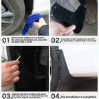 For Hyundai Tucson 2021~2023 New Upgraded TPE Material Car Mud Flaps Front Rear Wheel Mudguards Splash Guards Fender Accessories