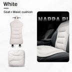 Universal Car Seat Cover Leather Cars Seat Waist Cushion Covers Four Season Auto Interior Seats  Protection Pad Car Accessorie