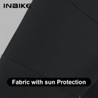 INBIKE Men's Cycling Bib Tights Padded Riding Bike Bib Toursers Pants with Pocket Man MTB Biking Bicycle Long Leggings Clothing