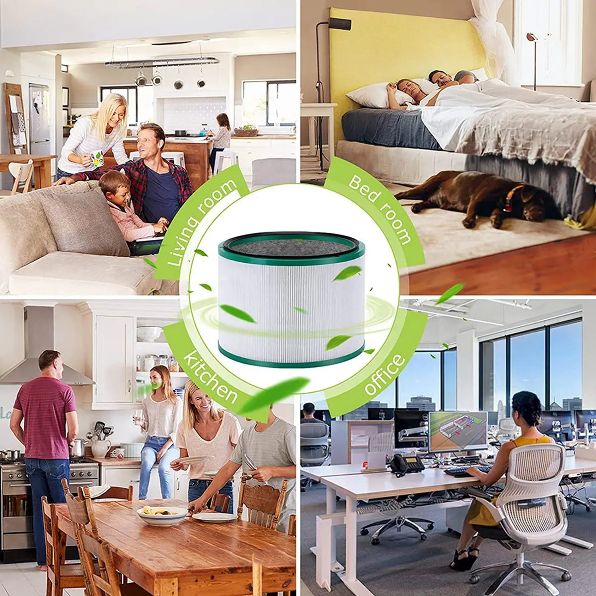 New Replacement Filter for Dyson Pure Cool HP03 DP01 DP03 Desktop Air Purifier &HP00 HP01 HP02 Pure Hot,Cool Link Clean Fan