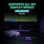 Bitfunx HDMI™ Adapter for Nintendo Wii NTSC PAL Retro Game Consoles HD Connector Plug And Play