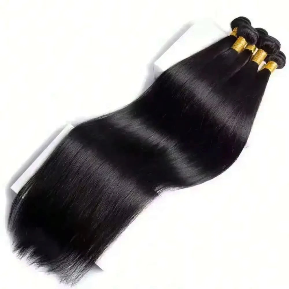 12A Raw Virgin Unprocessed Straight Bundles Human Hair 2/3/4 Pcs Human Hair Brazilian Straight Human Hair Bundles Extensions