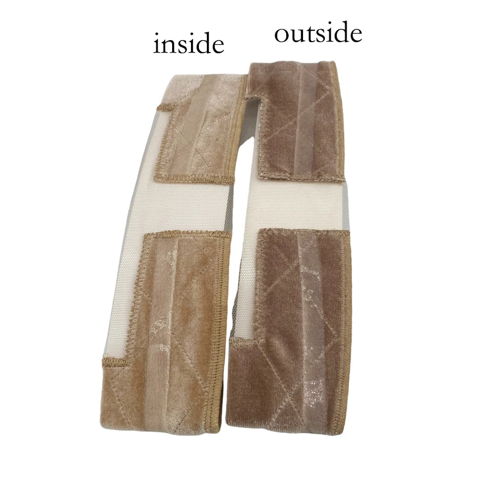 New Double-Sided Silicone Velvet Metal Buckle Anti-Slip Headband To Hold Wigs Wig Accessories