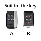 Side Diamond Pink TPU for Land Rover Range Rover Sport Evoque Freelander 2 for Jaguar XF XJ XJL XE Remote Car Key Case Cover Fob
