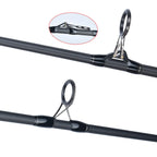 BIUTIFU 2Tips Carp Fishing Rod 3.5lb 7Sections 4.2/3.6/3.0m 30t Carbon Fiber Travel Throwing 60-150m Shore Casting Spinning Pole