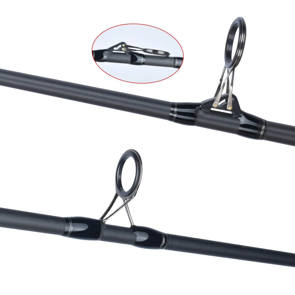 BIUTIFU 2Tips Carp Fishing Rod 3.5lb 7Sections 4.2/3.6/3.0m 30t Carbon Fiber Travel Throwing 60-150m Shore Casting Spinning Pole