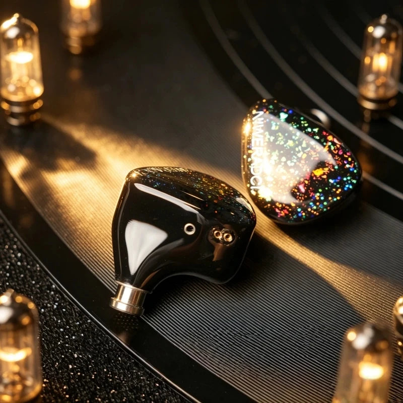 Nici HiFi-42 Quantum Wanderer In-Ear Monitors 1DD+1BC hybrid-driver noise-cancelling IEMs for audiophile gaming