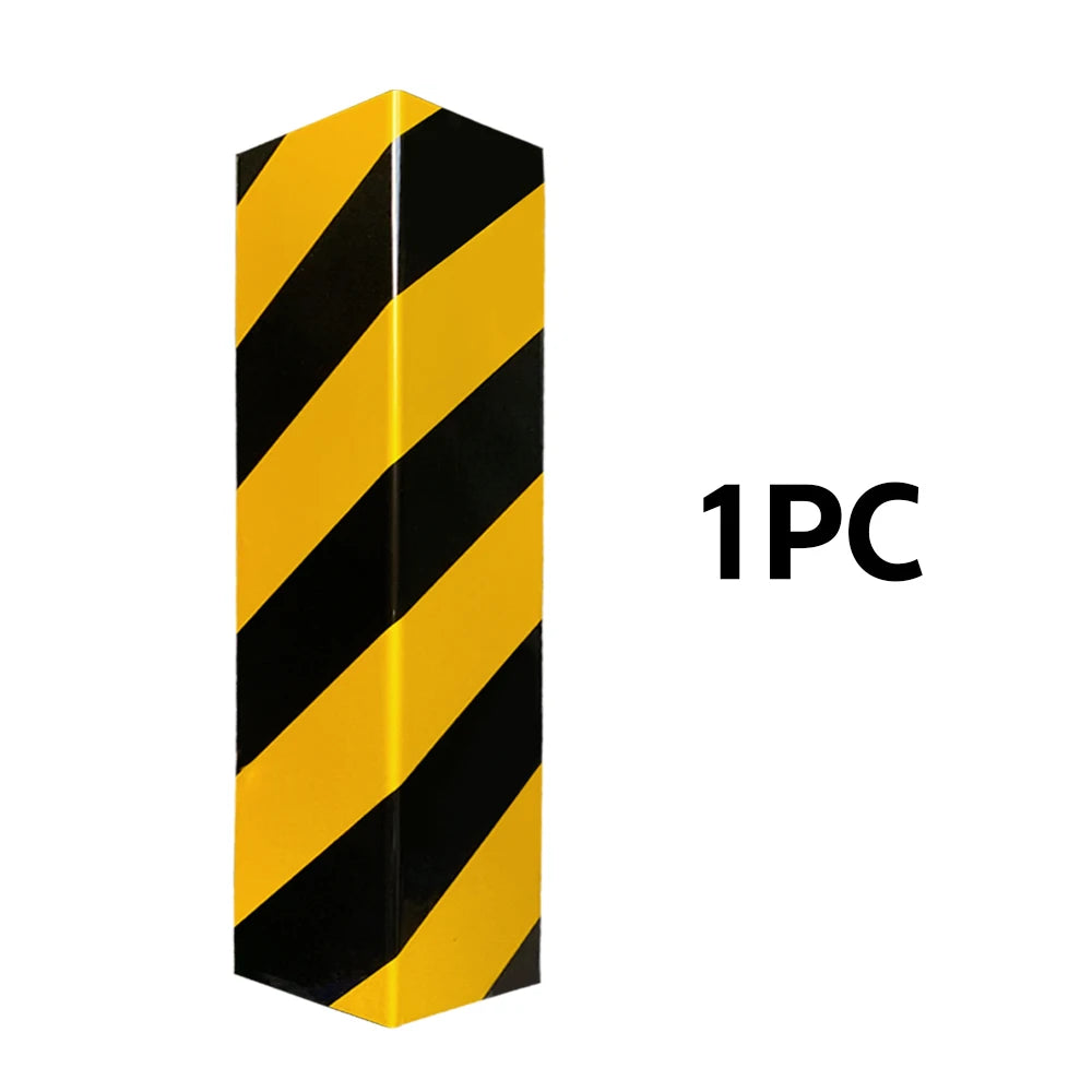 4PCS Garage Wall Protector Car Door Bumper Foam Parking Protector Exterior Anti-collision Adhesive Scratch Adhesive Warning Sign