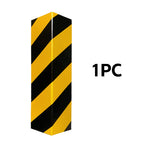 4PCS Garage Wall Protector Car Door Bumper Foam Parking Protector Exterior Anti-collision Adhesive Scratch Adhesive Warning Sign