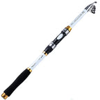 Sougayilang 1.8-3.3M Telescopic Fishing Rods 6-8 Sections Ultralight Glass Fiber Carp Fishing Rods Spinning Pole Fishing Tackle