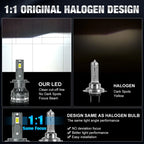 XSTORM LED headlight bulb kit with Canbus, choose socket H1/H3/H4/H7/H8/H11/9005/9006/9012
