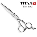Titan hair scissors vg10 steel, sharp scissors Professional Cutting hairdressing shears barber scissors