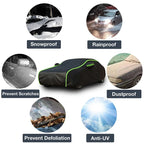Car Cover Oxford Cloth Full Cover All Seasons Universal Sunshade Sunscreen Rainproof Car Cover Waterproof Car Cover Car Cover