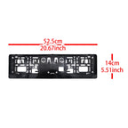 2pcs/ 1 pair Car License Plate Frame Gosnumber for European German Russian Numbers Mount Holder Number Automobile
