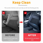 Rear Anti Kick Cover Protector Trim for Tesla Model Y Juniper Model 2025 2026 Air Condition Vent Outlet Kick Pad Mat Accessorie