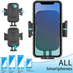 Universal Car Phone Holder Cellphone Mount Stand Adjustable Car Cup Phone Mount for iPhone 14 13 12 Por MAX Samsung