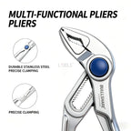 Multifunctional Mini Water Pump Plier Industrial Grade 5Inch Adjustable Pipe Wrench Universal Maintenance Installation Hand Tool