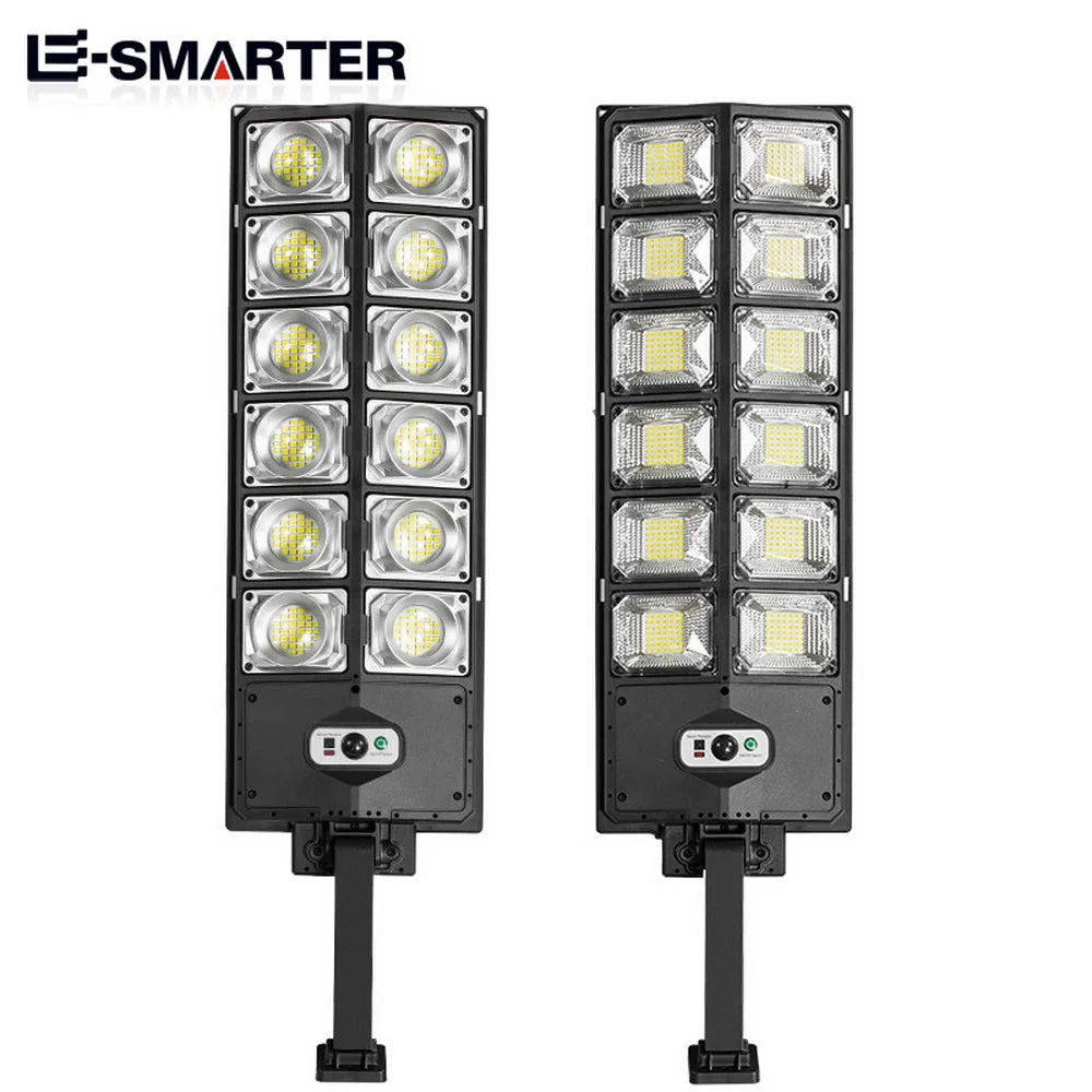 LED Super Bright Outdoor Solar Powered Lamp Waterproof Motion Sensor Human Induction Solar Garden Light Yard Garage Light
