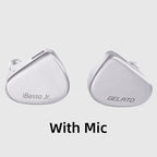 iBasso Jr. Gelato HiFi Wired Earphones In Ear Music Headphones High Quality Sport Headset Customized Pc Gamer Accessories Gifts