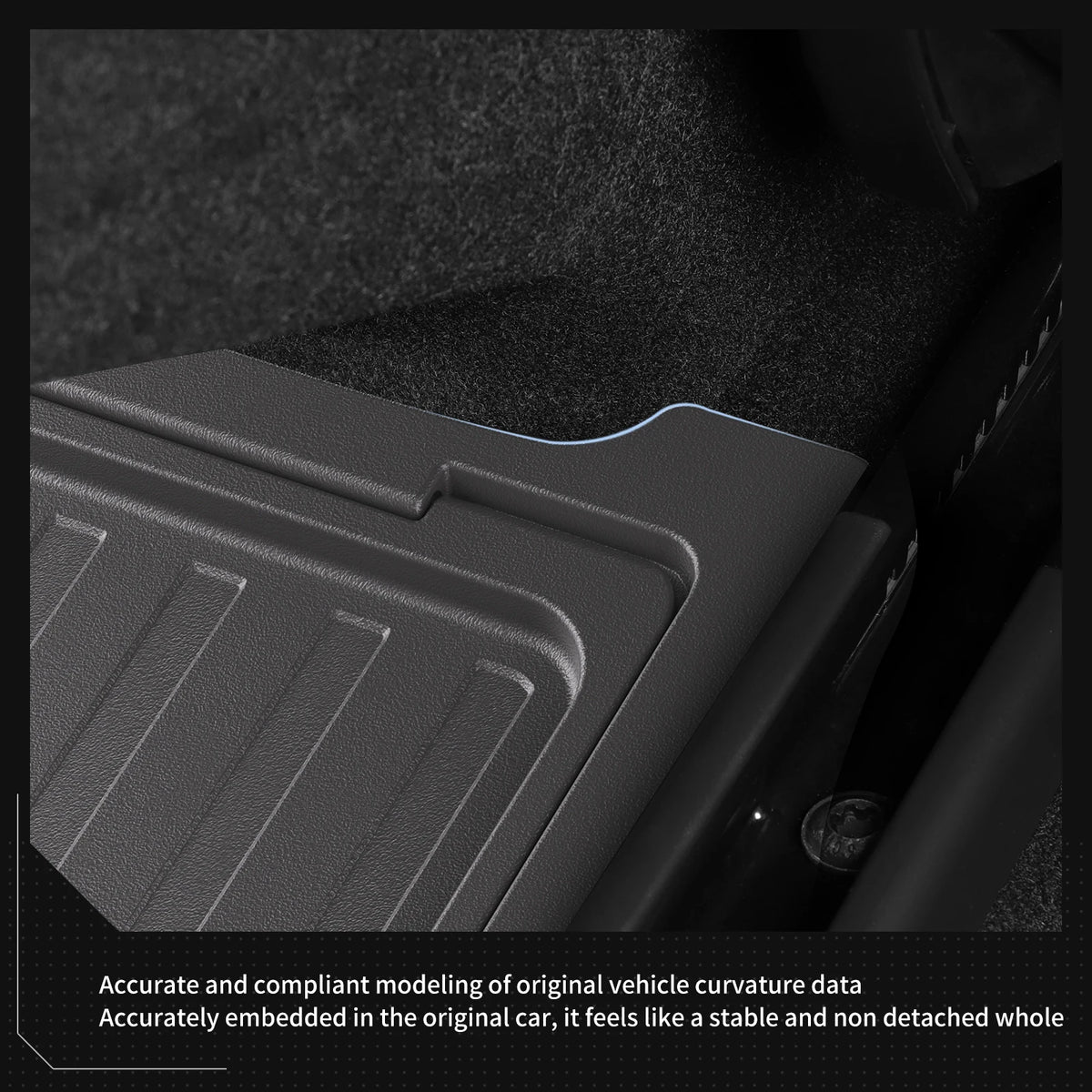 LUCKEASY (not fit Berlin Version) for Tesla Model Y Launch 2025 2026 Juniper Car Armrest Rear Storage Box Accessories Tidying